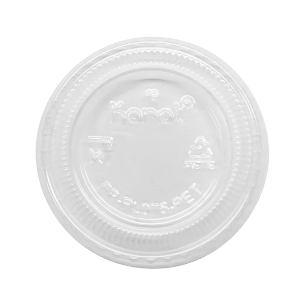 WP Clear Portion Cup Lids for 0.75 oz / 1 oz Containers, 2500 ct