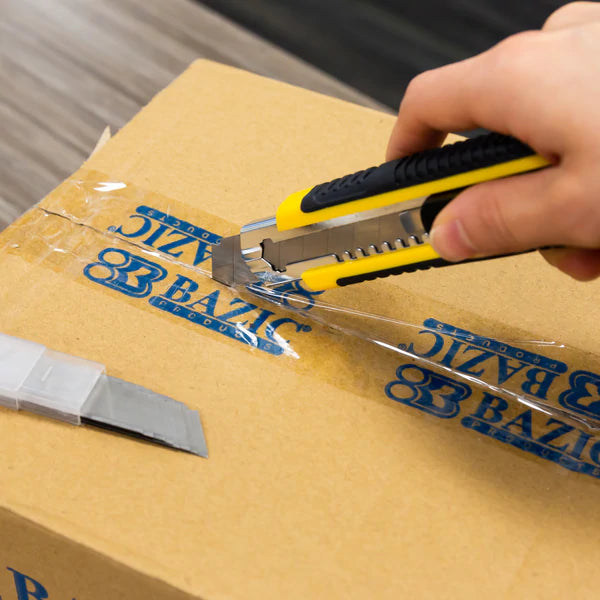 BAZIC Steel Top Multipurpose Cutter w/ Cushion Grip Sold in 24 Units