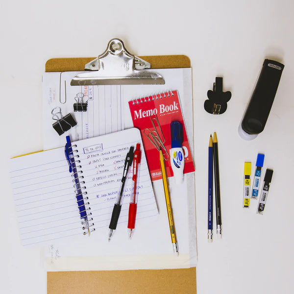 BAZIC Spencer Black Retractable Pen w/ Cushion Grip (4/Pack) Sold in 24 Units