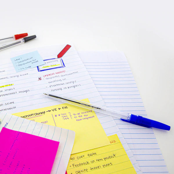 BAZIC Pure Blue Stick Pen (12/Pack) Sold in 24 Units