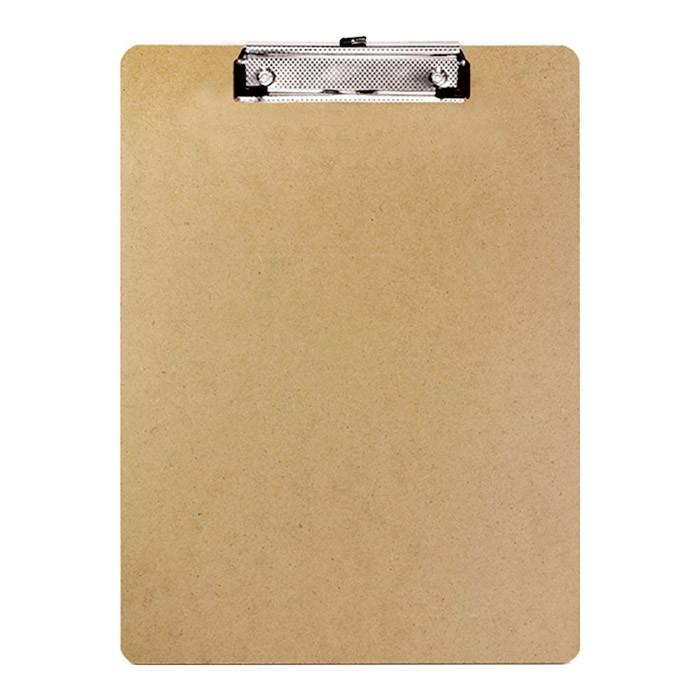 BAZIC Standard Size Hardboard Clipboard w/ Low Profile Clip Sold in 24 Units