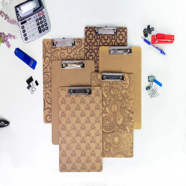 BAZIC Standard Size Hardboard Clipboard w/ Low Profile Clip Sold in 24 Units