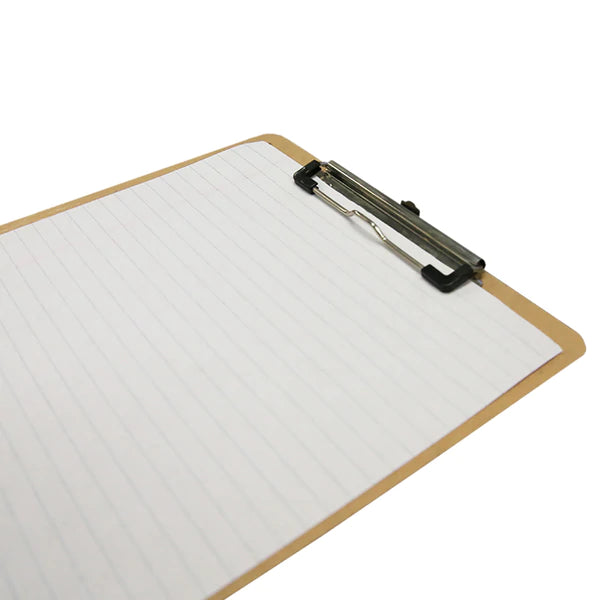 BAZIC Standard Size Hardboard Clipboard w/ Low Profile Clip Sold in 24 Units