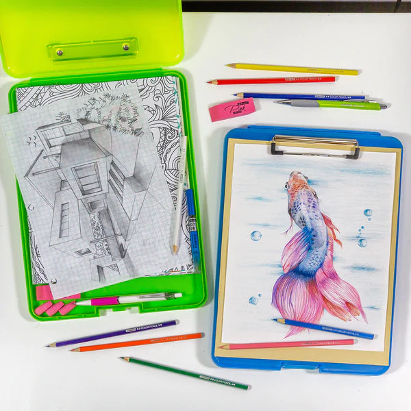 BAZIC Translucent Clipboard Storage Case Sold in 12 Units