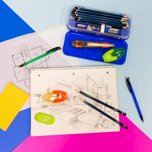 BAZIC Xtreme Oval Sharpener w/ Receptacle Sold in 24 Units