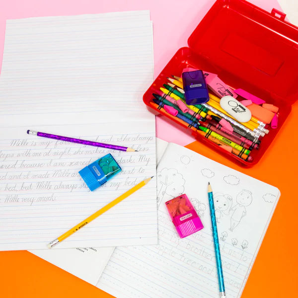 BAZIC Single Side Hole Sharpener w/ Receptacle Sold in 24 Units