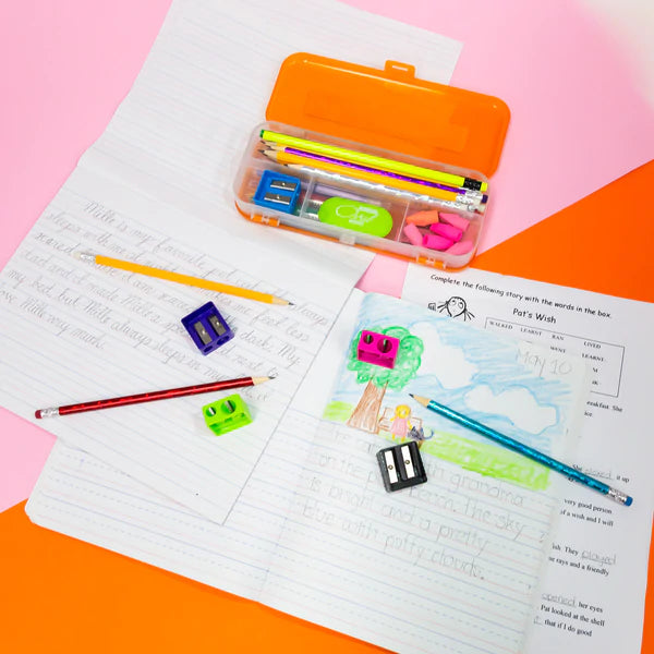 BAZIC Dual Blades Square Sharpener (6/Pack) Sold in 12 Units