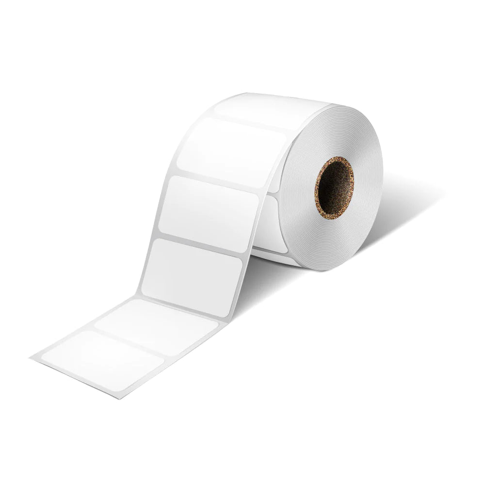 2 1/4" x 1 1/4", 1 inch Core, Direct Thermal Labels, 1000/Roll, 12 Rolls/Case