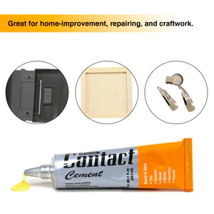 BAZIC 1 Oz. (30mL) Contact Cement Adhesive Sold in 24 Units