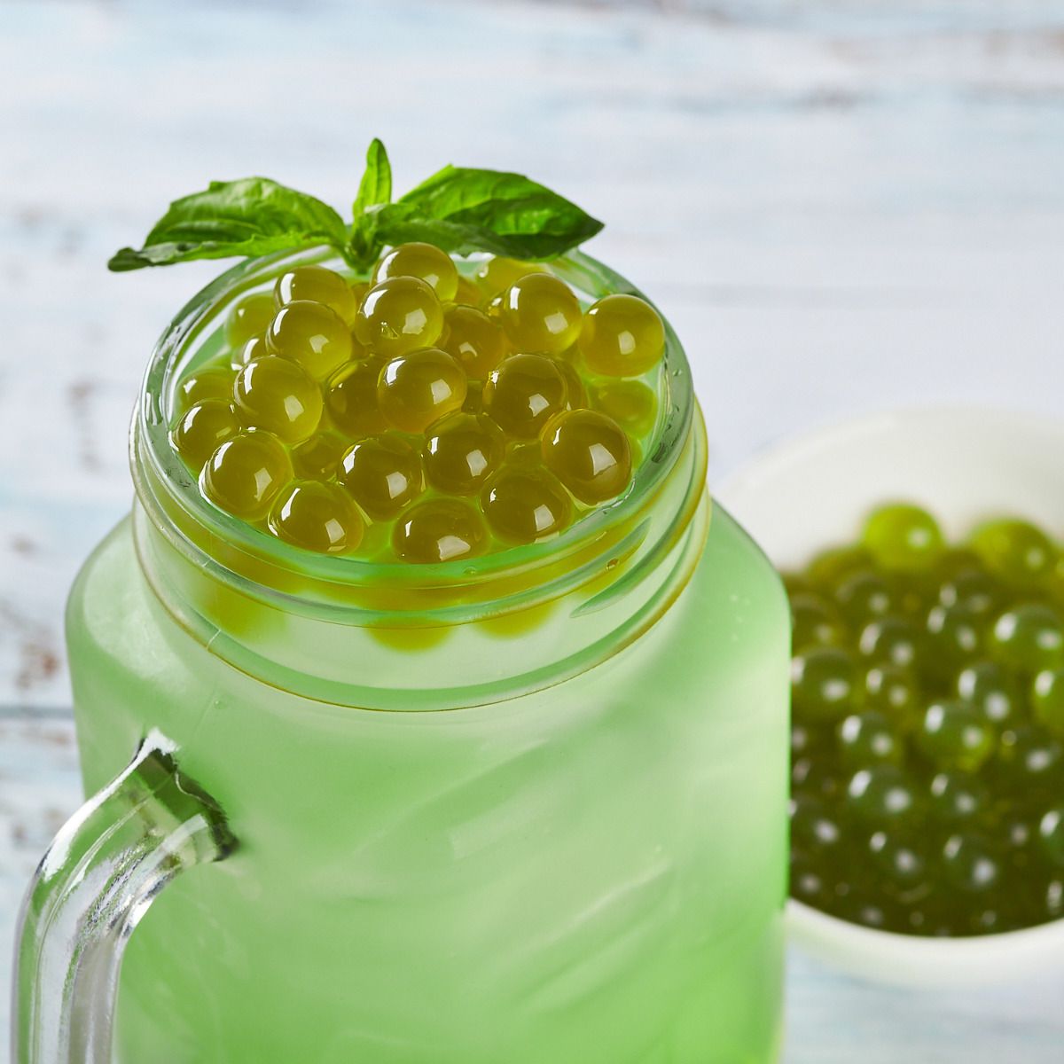 Tea Zone Green Apple Popping Pearls (7 lbs) Case of 4 B2060