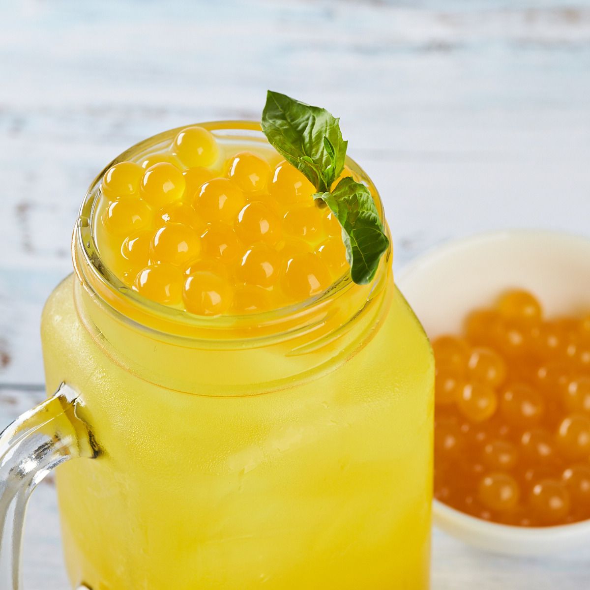 Tea Zone Peach Popping Pearls (7 lbs) Case of 4 B2061