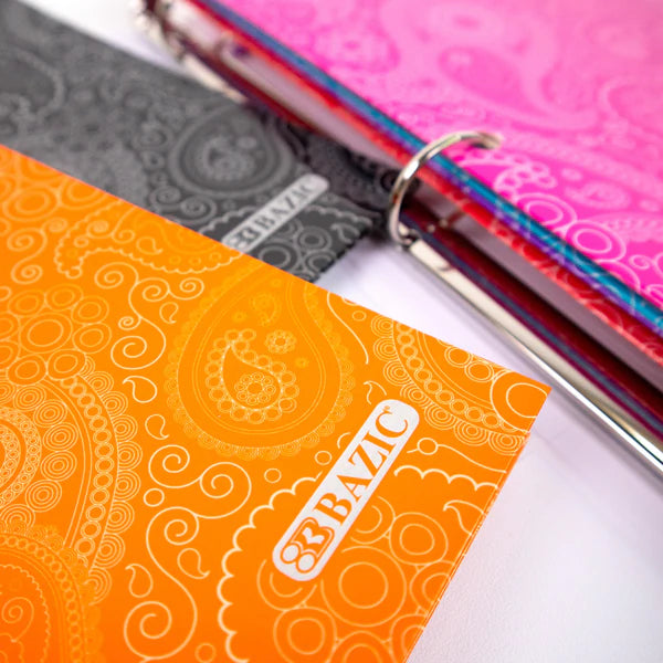 BAZIC Paisley 2-Pocket Portfolios Sold in 48 Units