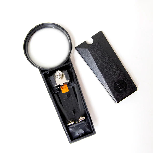 BAZIC 2.5" Round 3x Lighted Magnifier Sold in 24 Units