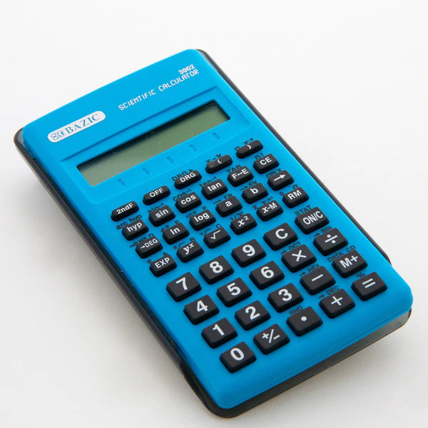 BAZIC 56 Function Scientific Calculator w/ Slide-On Case Sold in 12 Units