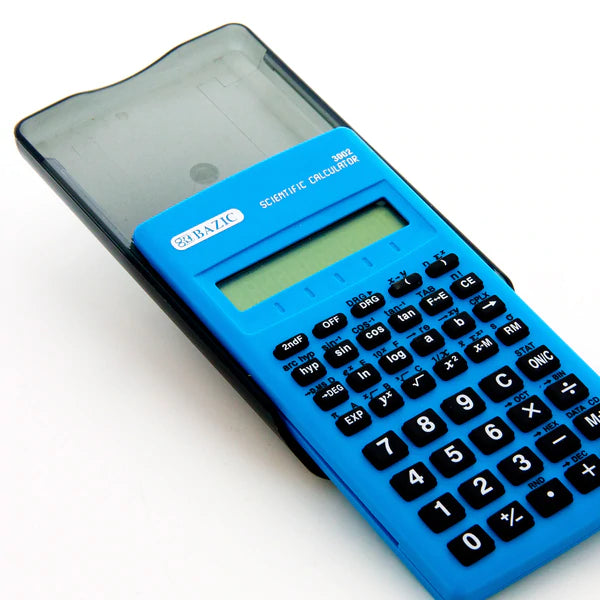 BAZIC 56 Function Scientific Calculator w/ Slide-On Case Sold in 12 Units
