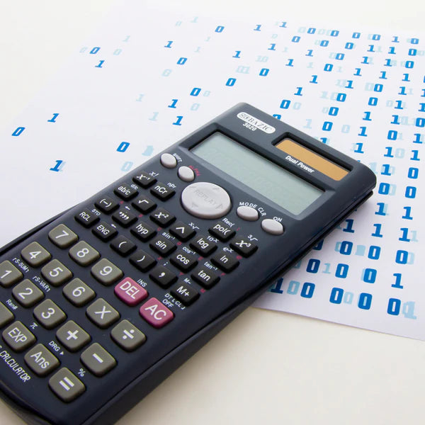 BAZIC 240 Function Scientific Calculator w/ Slide-On Case Sold in 12 Units