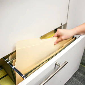 1/3 Cut Letter Size Manila File Folders (12/Pack) Sold in 48 Units