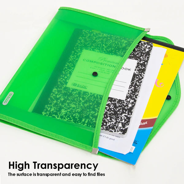 BAZIC V-Flap Letter Size Document Holder Sold on 24 Units