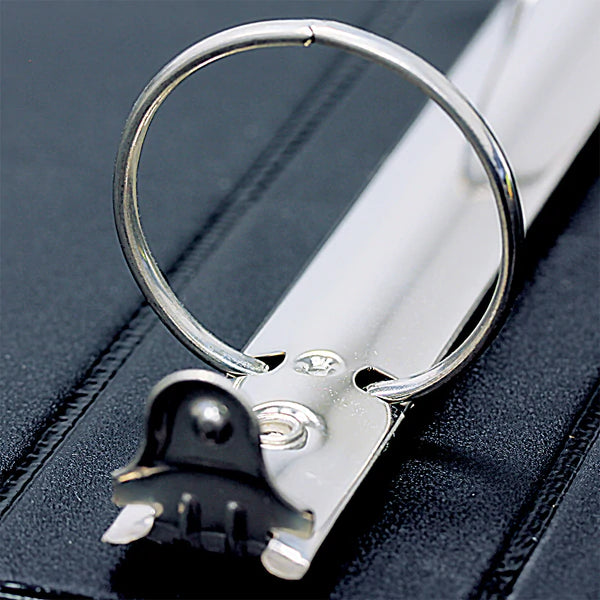 BAZIC 1/2" Grey 3-Ring View Binder w/ 2 Pockets Sold in 12 units