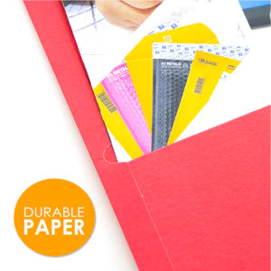 Assorted Color 2-Pocket Portfolios Sold in 100 Units