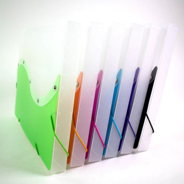 BAZIC Two Tone Letter Size Document Case Sold in 12 Units