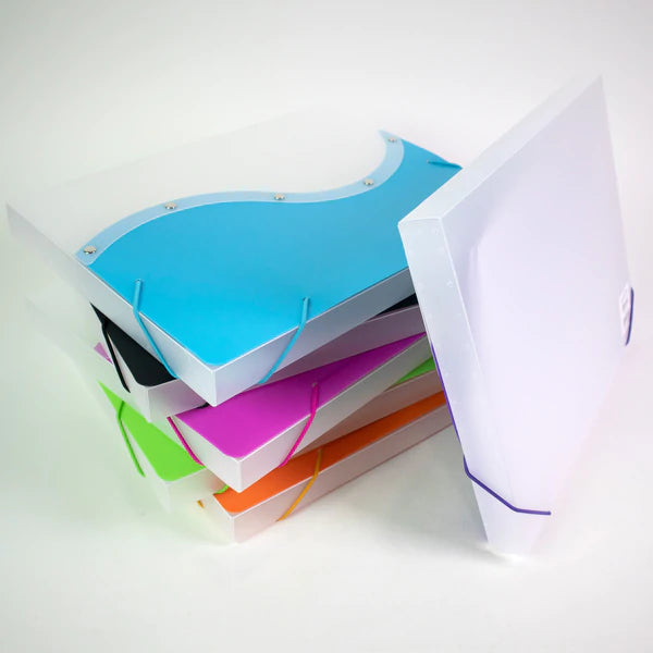 BAZIC Two Tone Letter Size Document Case Sold in 12 Units