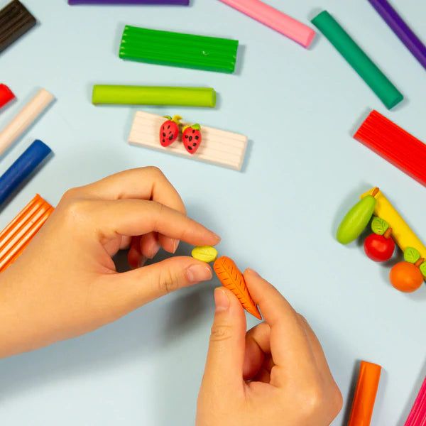 BAZIC 24 Colors 454g /16oz. Modeling Clay Sticks Sold in 24 Units