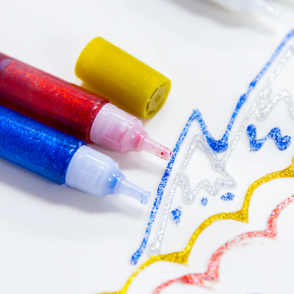 BAZIC 15mL Classic Glitter Glue Pen (6/Pack) Sold in 24 Units