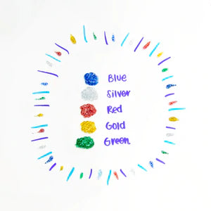 20 Ml Classic Color Glitter Glue (6/Pack) Sold in 24 Units