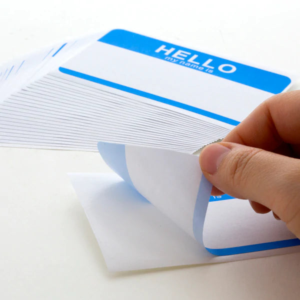 "HELLO my name is" Name Badge Label (25/Pack) Sold in 24 Units