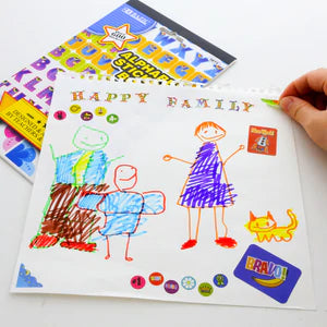 Alphabet Sticker Book Sold in 24 Units