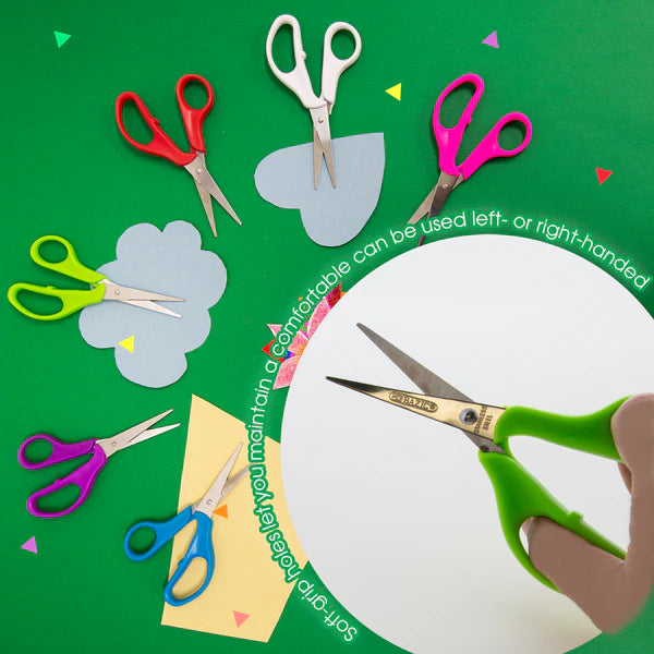 BAZIC 5" Pointed Tip School Scissors Sold in 24 Units