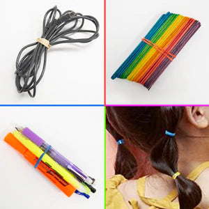 Assorted Dimensions 227g/ 0.5 lbs. Rubber Bands Sold in 48 Units