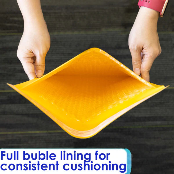 BAZIC 4" X 7.25" (#000) Self-Seal Bubble Mailers (5/Pack) Sold in 24 Units