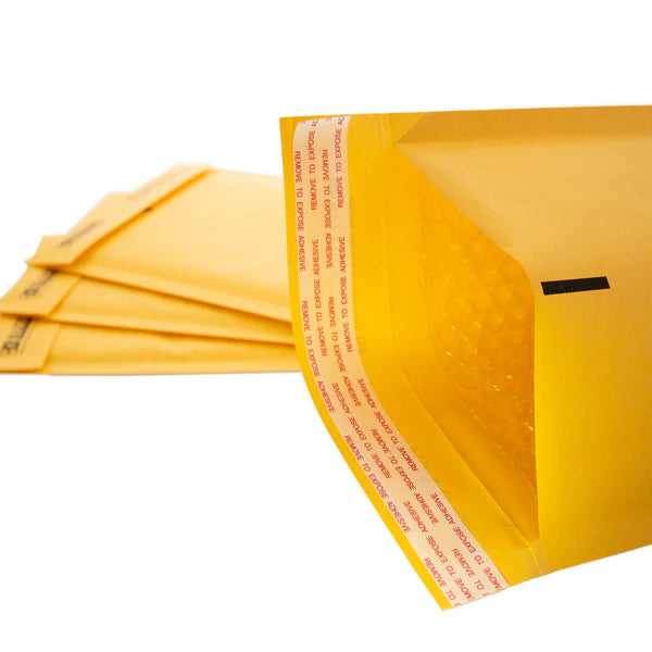 BAZIC 8.5" X 11.25" (#2) Self-Seal Bubble Mailers (3/Pack) Sold in 24 Units