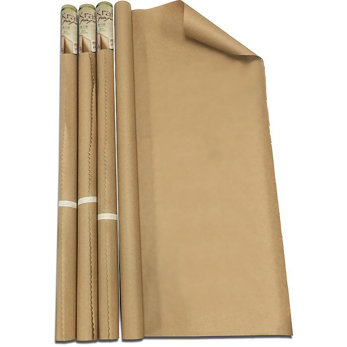 BAZIC 30" X 14 ft. All-Purpose Natural Kraft Wrap Paper Roll Sold in 36 Units