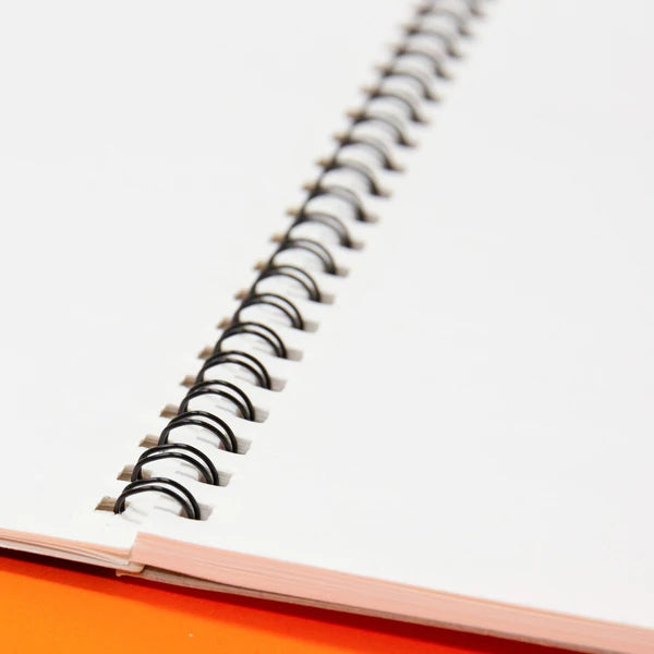 BAZIC 30 Ct. 8.5" X 11" Side Bound Spiral Premium Sketch Book Sold in 48 Units