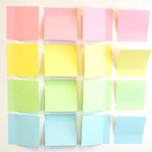 BAZIC 100 Ct. 3" X 3" Stick On Note (12/Shrink) Sold in 12 Units