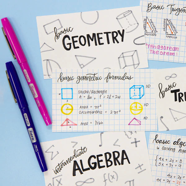 BAZIC 100 Ct. 3" X 5" Quad Ruled 4-1" White Index Card Sold in 36 Units