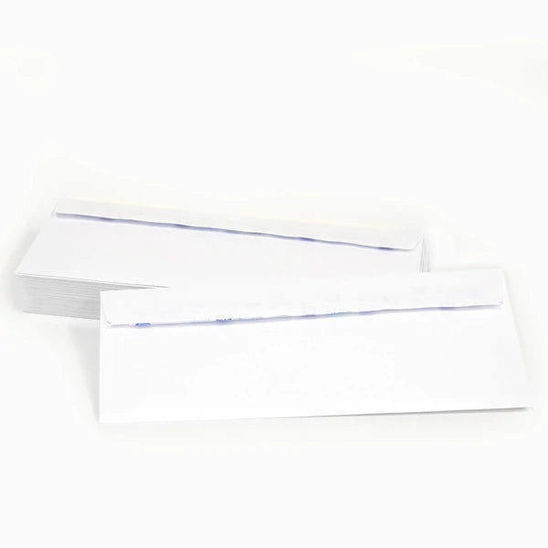 BAZIC #10 Self-Seal White Envelope (50/Pack) Sold in 24 Units