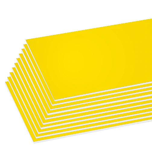 BAZIC 20" x 30" Yellow Foam Board Sold in 25 Units