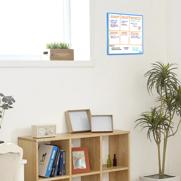 BAZIC 14" x 14" Magnetic Dry Erase Tile Sold in 12 Units