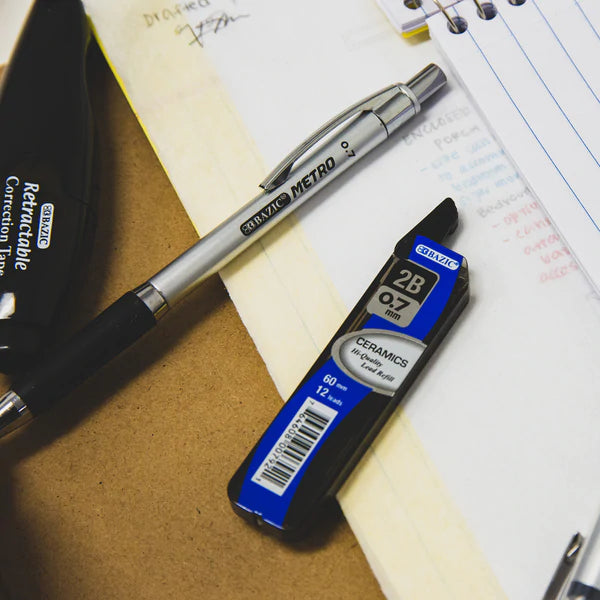 BAZIC Metro 0.7mm Mechanical Pencil (3/Pack) Sold in 24 Units