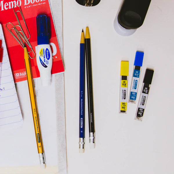 BAZIC Noir 0.5 mm Mechanical Pencil (4/Pack) Sold in 24 Units