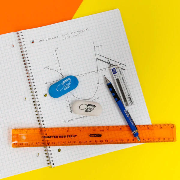 BAZIC Tritech 0.7 mm Mechanical Pencil w/ Ceramics High-Quality Lead Sold in 24 Units