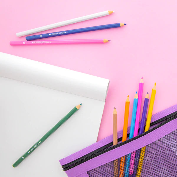 Bazic 12 Color Pencil, Price Sold in Case of 24