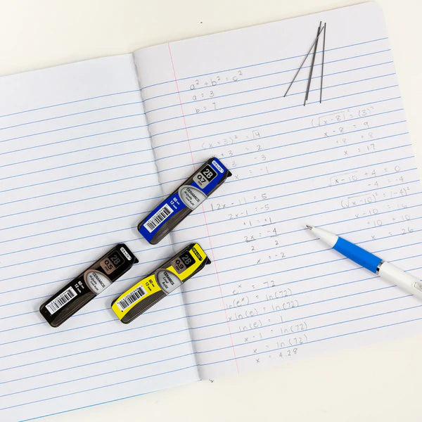 BAZIC 12 ct. 0.9 mm Ceramics High-Quality Mechanical Pencil Leads (3/Pack) Sold in 24 Units