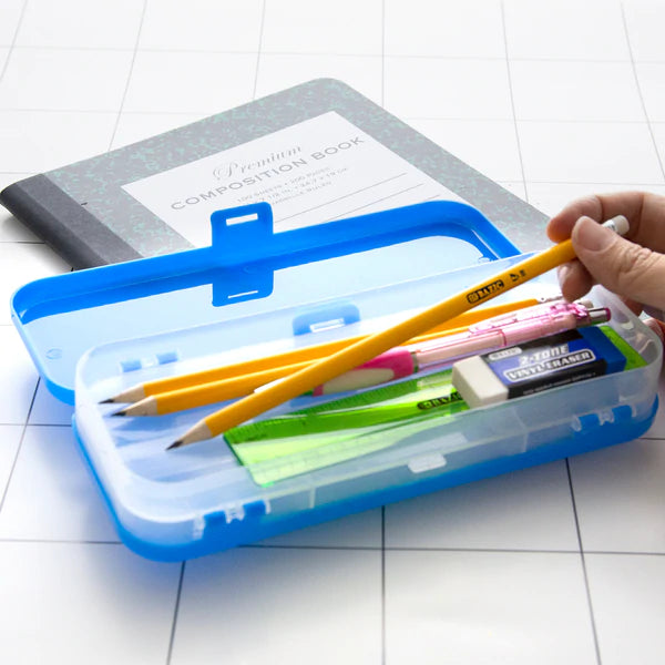 BAZIC 8" Bright Color Double Deck Organizer Box Sold in 24 Units