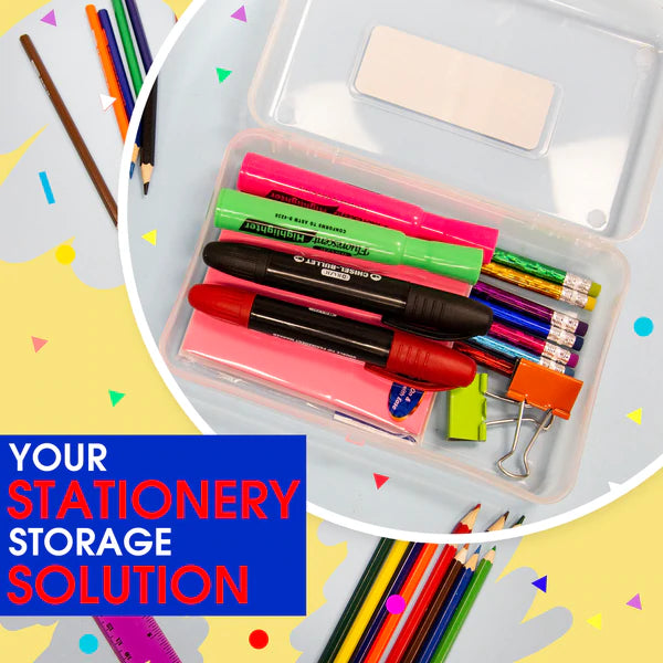 BAZIC Clear Multipurpose Utility Box Sold in 24 Units