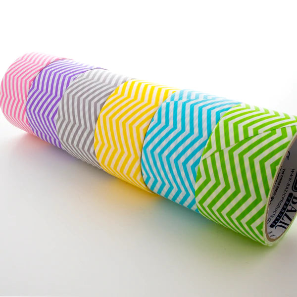1.88" X 5 Yards Chevron Series Duct Tape Sold in 36 Units